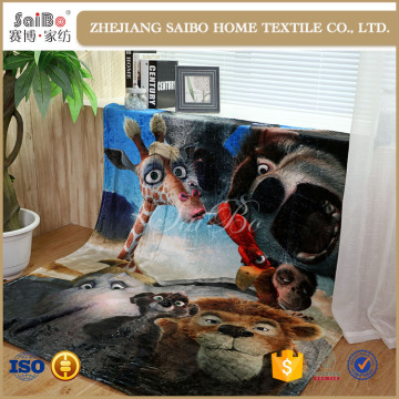 Heavy Weight Polyester Animal Print Throw