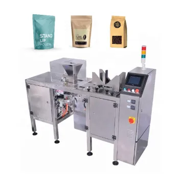 Efficient Gloex Cranberry Cookies Packaging Machine: Stand-Up Bags and Easy Operation