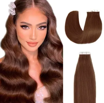 Double drawn Silky straight No shedding and tangle remy cuticle tape hair extensions Tape in Hair Extensions tape weft hair