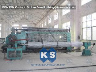 Hexagonal Wire Netting Machine For Gabion Mesh Of Various W
