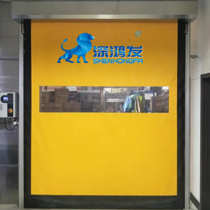 Flexible Machine Protective Auto Recovery High Speed Door