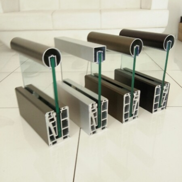 LENWA ALUMINIUM Anodized Handrail Extrusion Aluminum Fence Profile - China Manufacturer
