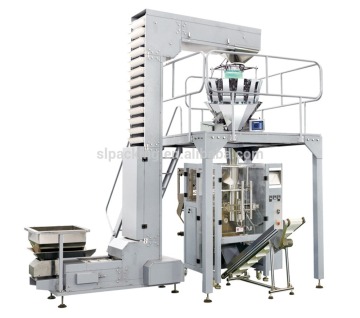 Automatic four corner seal grain food packing machine with Multihead weigher SLIV-520
