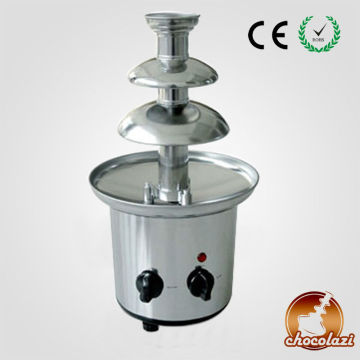 CHOCOLAZI ANT-8040 Auger 3 three tiers stainless steel Home machine Chocolate fountain for family use