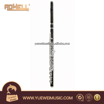 , Ebony body&HJ,Flute,High quality,Split E, Cheap price,Chinese factory
