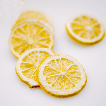 Rich Vitamin Dried Fruit Slice 1 Level Natural Freeze Dried Lemon Slice