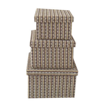 Closet Storage Boxes, Made of Paperboard/Printed Fabric, Various Designs and Sizes are Available