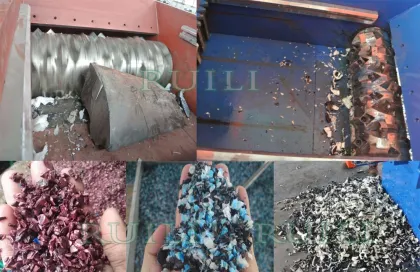 Waste plastic shredding machines for sale