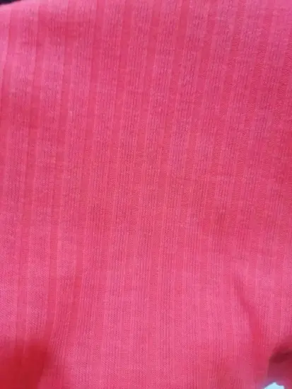 Knitted Polyester Rayon spandex fancy rib dyed fabric