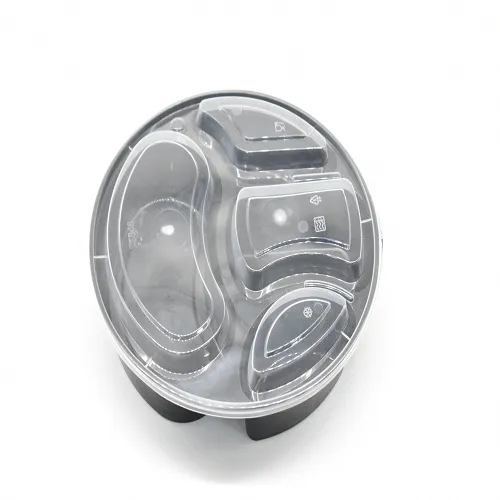 Wholesale 4 Compartments Bento Lunch Box for Food Packaging
