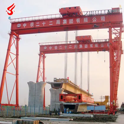 Concrete Beam Bridge Launcher Crane Machinery