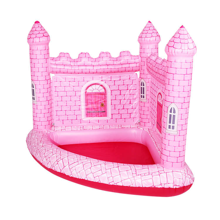 Inflatable princess castle kiddie pool inflatable pool