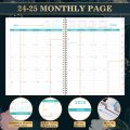 Twin Wire Biding 18 Month Monthly Weekly Planner