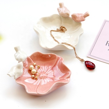 Ceramic Jewelry Tray with Custom Logo