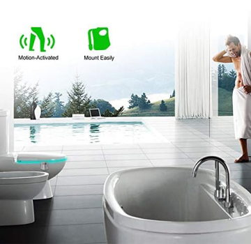 16 -Farben -Sensor -Toilettenlicht - Hangable LED Badezimmer Nachtlicht für Dekoration