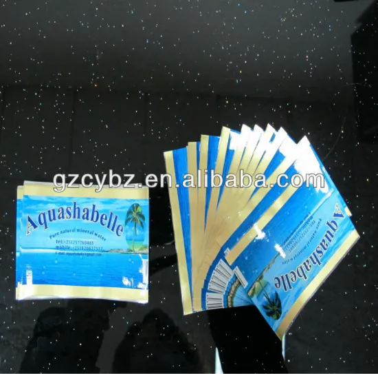 30u pvc hot shrink wrap plastic bottle label