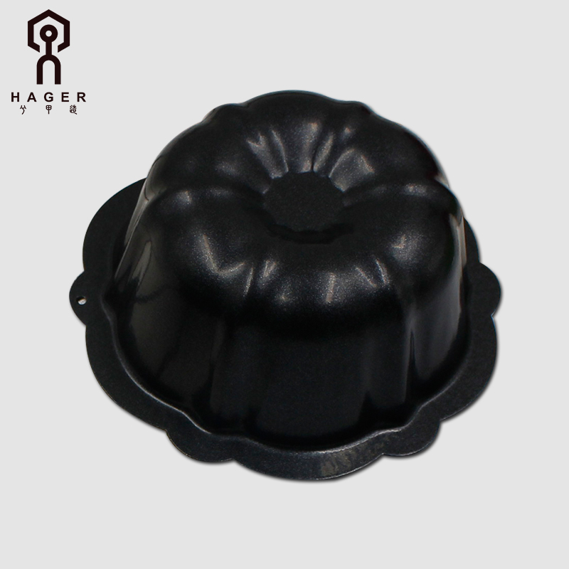 molde de bolo de flor de ameixa 4 &quot;de aço carbono