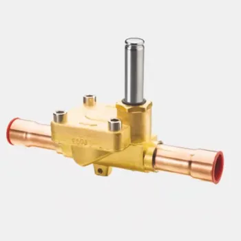 EVR Solenoid Valve 3/8SAE 3/8ODF Model EVR3-3 EVR3-3T Brass Valve Body