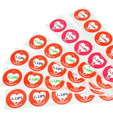 Customized colorful cartoon paper/pe/pp sticker for kids