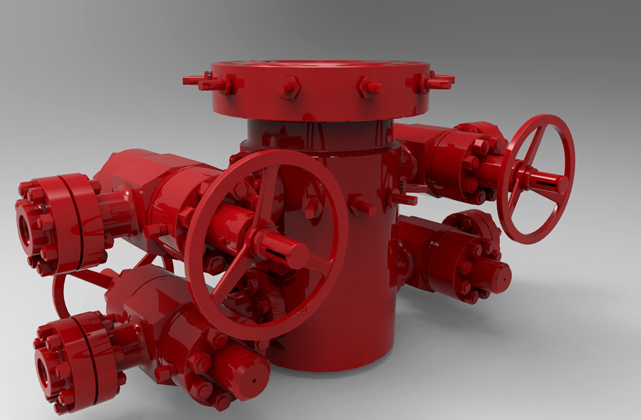 API Casing Head Spool para equipamento de campo petrolífero