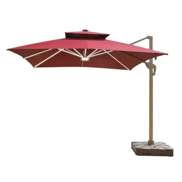 High quality waterproof parasol Sunshade Patio umbrellas Big Size outdoor umbrella