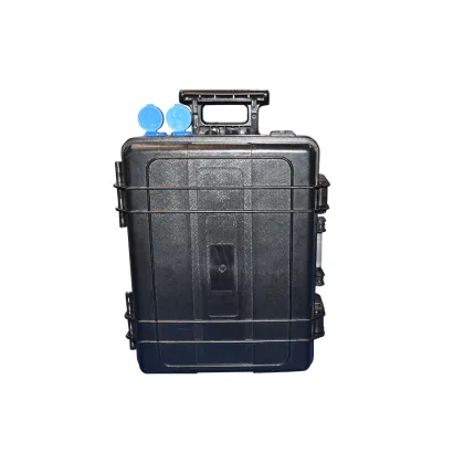 New Energy Solar Trolley Case: Portable Charger and Power Bank Station