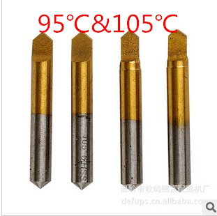 95 degree and 105 degree HSS End Mill Key Cutter For different brand Vertical Key Machine Parts