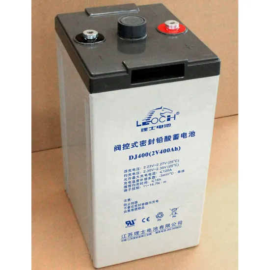 Leoch Battery DJ400 Lead Acid Battery 2V 400Ah for UPS, Power Communication, Solar New Energy Storage