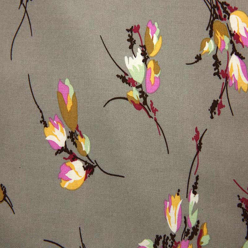 recycled rayon challis fabric