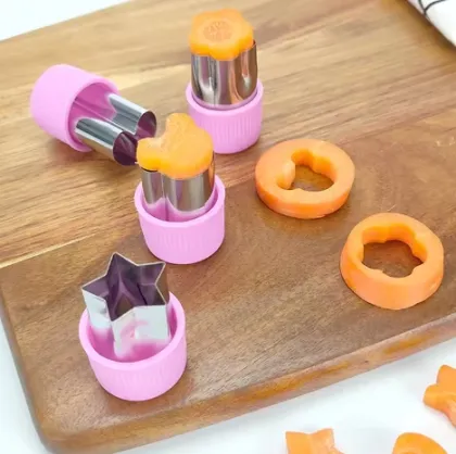 Stainless Steel Cookie, Vegetable, and Fruit Cutters: Baking and Food Prep Tools