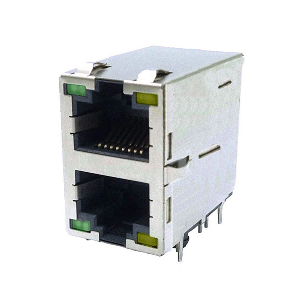 100Mbps RJ45 2X1 Port with LED China Manufacturers Suppliers Factory ...