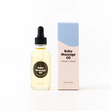Private Label Body Oil Baby Massage Oil Skin Care for Massage