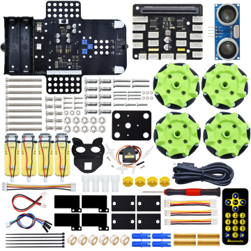Keyestudio 4WD Mecanum Robot Car Kit without Microbit Board