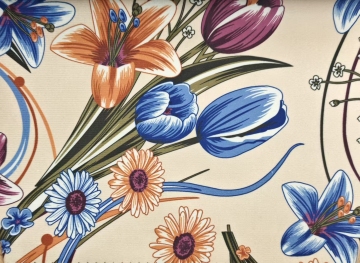 Hot Selling Rich Texture Printed Fabric