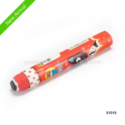 cute giant pencil eraser shape eraser with paper packing