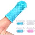 Dog Tooth Brushing Dog Toothbrush for Dog Teeth Cleaning Dog Fingerbrush Factory