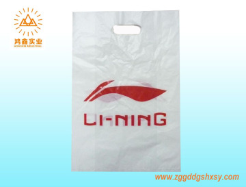 High quality die-cut plastic bag