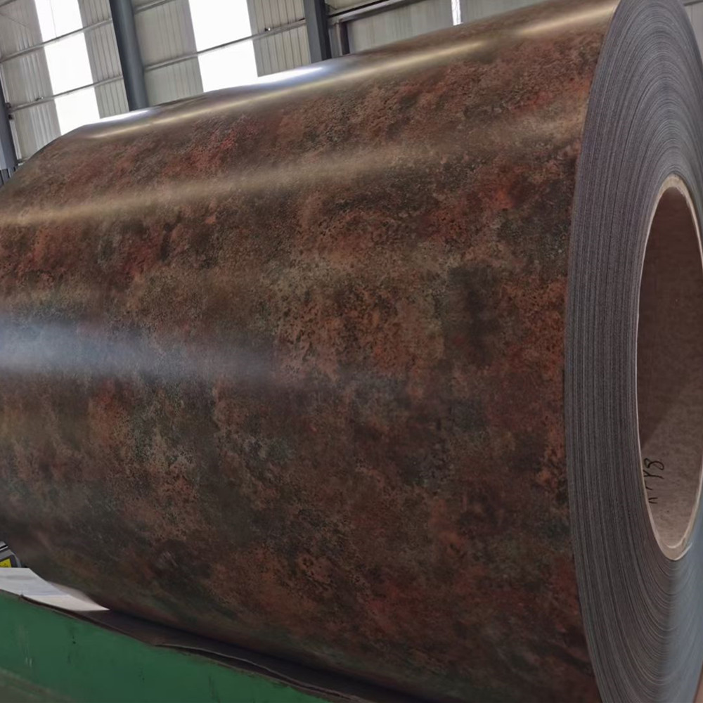 rusted grain aluminum coil