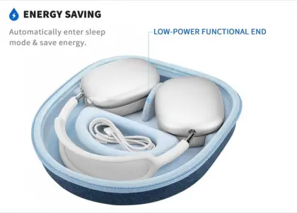 round earphone case for Apple earphone