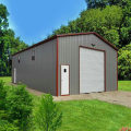 Easy Installation Prefab Metal Frame Structure Garage