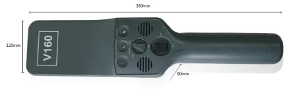 High-precision hand-held metal detector