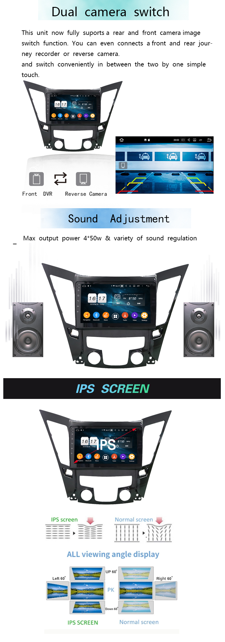 Sonata 2013 audio car radio