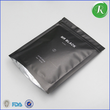 14 x 20 cm kraft paper Scented tea bag with clear window, Food packaging stand-up bag