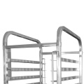 Stainless Steel 304 Single-Line Cake Pan Trolley