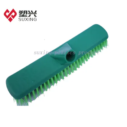 Colorful home cleaning plastic floor brush