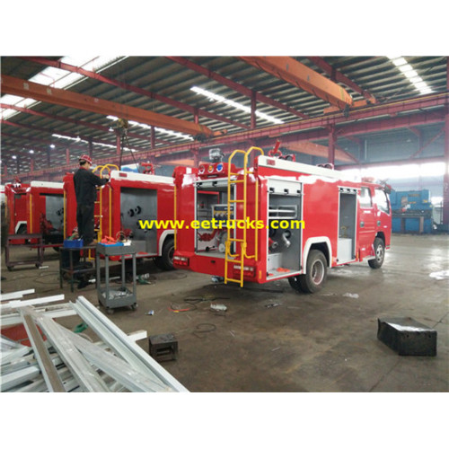 Camions de pompiers en mousse DFAC 3m3