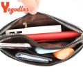 Yogodlns Vintage PU Leather Crossbody Bag Litchi Pattern Shoulder Bag Simple Sloid Color Messenegr Bag Leisure Shopping Handbag