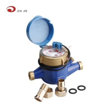 15mm Pulse Output Brass Body R 100 Water Meter