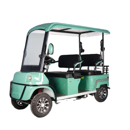 Quality Electric Four-Wheel Sightseeing Cars and Golf Carts