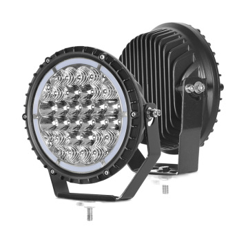 7 -calowy 180 W DRL światła mgły LED Okrągłe światło w kierunku Offroad do Lights SUV 4WD Offroad